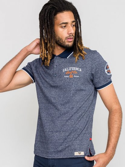 D555 HATFIELD Polo Shirt - Поло тениски - мъжки тениски с яка големи размери
