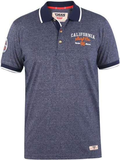 D555 HATFIELD Polo Shirt - Поло тениски - мъжки тениски с яка големи размери