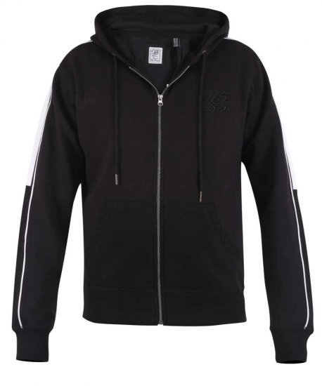 D555 Southwick Black Couture Hoodie - Суичъри & cуичъри с качулка - мъжки суичъри големи размери