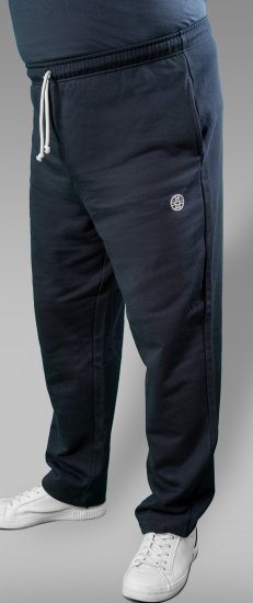 20 Nodi Ponente Long Leg Sports Pants in Combed Fleece Cotton Navy - Спортни панталони & Kъси панталони - мъжки спортни панталони големи размери