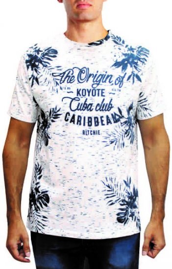 Forestal 701260E T-shirt White - Тениски - мъжки тениски големи размери