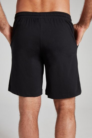 JP1880 Shorts Elastic Waistband Black - Спортни панталони & Kъси панталони - мъжки спортни панталони големи размери
