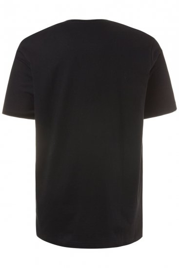 JP1880 708420 Тениска Henley 2 броя Черно - Тениски - мъжки тениски големи размери