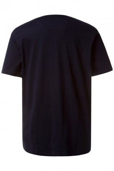 JP1880 708420 Тениска Henley 2 броя Тъмносиньо - Тениски - мъжки тениски големи размери