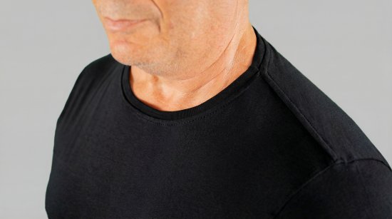 20 Nodi Mezzogiorno Sports T-Shirt Black - Тениски - мъжки тениски големи размери