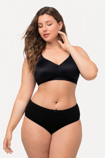 Ulla Popken 710201 Бикини 5 бр. Черно - Бикини - 