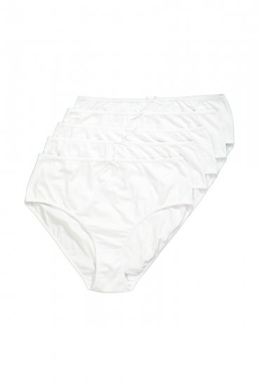 Ulla Popken 710201 Бикини 5 бр. Бял - Бикини - 