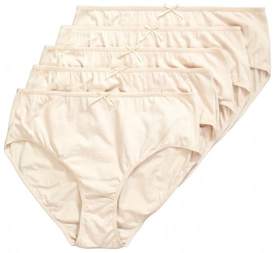 Ulla Popken 710201 Бикини 5 бр. Бежово - Бикини - 