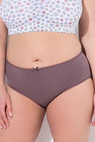 Ulla Popken 710201 Бикини 5 бр. Кафяво - Бикини - 