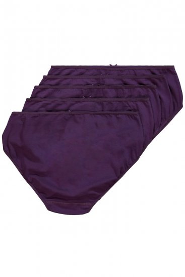 Ulla Popken 710201 Бикини 5 бр. Патладжан - Бикини - 