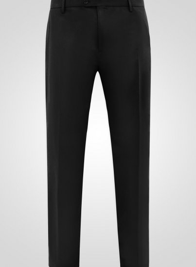 D555 Ted 4 Way Stretch Tailored Trouser Черно - Костюми - мъжки костюми големи размери