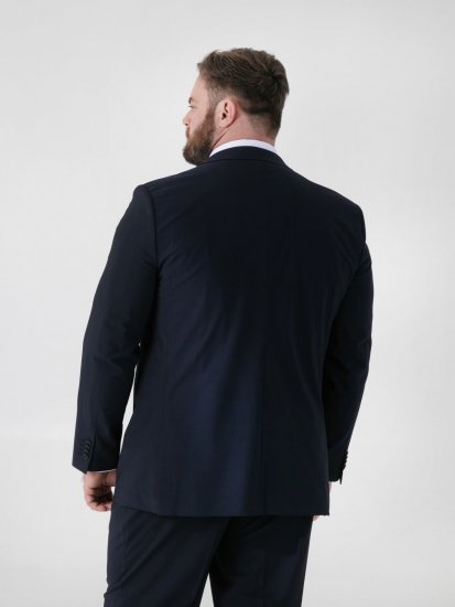 D555 Ted Сако Нейви - Костюми - мъжки костюми големи размери