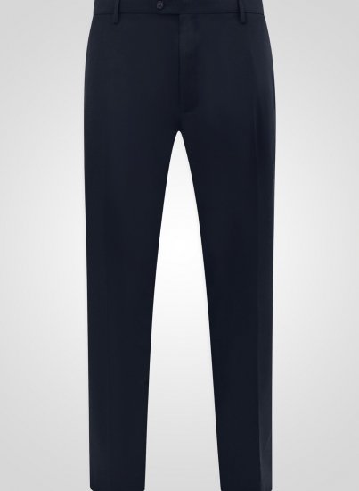D555 Ted 4 Way Stretch Tailored Trouser Нейви - Костюми - мъжки костюми големи размери