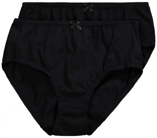 Ulla Popken 712882 Бикини 2 бр. Черно - Бикини - 