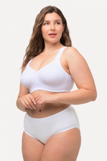 Ulla Popken 712882 Бикини 2 бр. Бял - Бикини - 