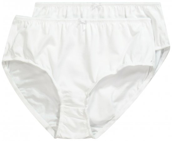Ulla Popken 712882 Бикини 2 бр. Бял - Бикини - 