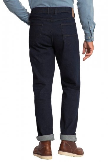 JP1880 Jeans Regular Fit 5-Pocket Dark Blue Denim - Дънки и панталони - мъжки Дънки и панталони големи размери