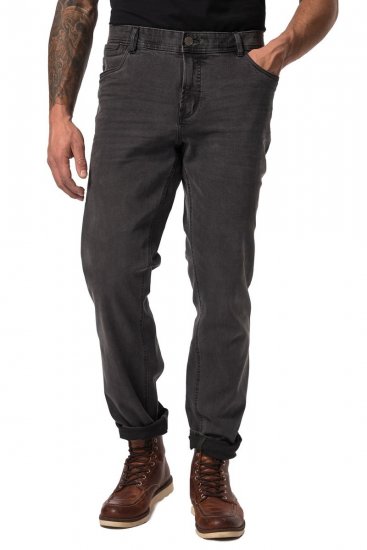 JP1880 Jeans Regular Fit 5-Pocket Gray Denim - Дънки и панталони - мъжки Дънки и панталони големи размери