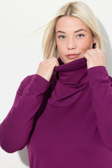 Ulla Popken 751623 Бързосъхнеща ски блуза Розово - Ски облекло - 