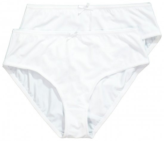 Ulla Popken 781658 Бикини 2 бр. Бял - Бикини - 