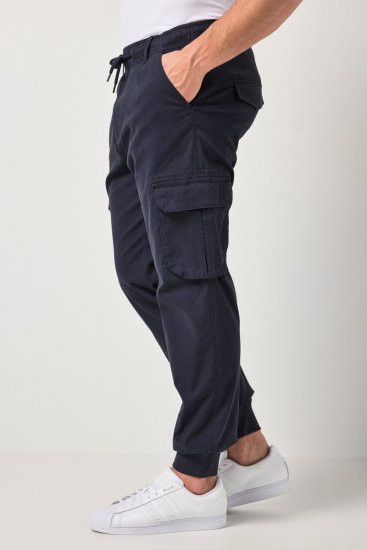JP1880 Stretchy FLEXNAMIC Cargo Pants Navy - Карго панталони - мъжки карго панталони големи размери
