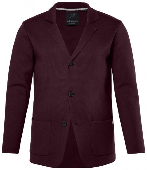 JP1880 Milano Flexnamic Плетено сако Патладжан - Костюми - мъжки костюми големи размери