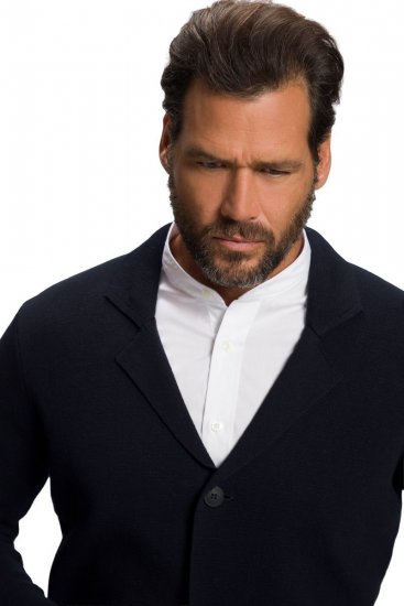 JP1880 Jacket Business Flexnamic Milano Navy - Костюми - мъжки костюми големи размери