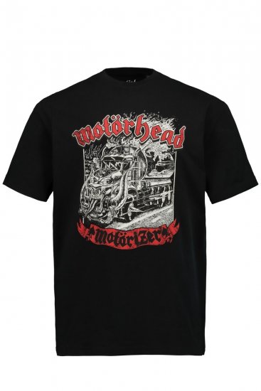 JP1880 Motörhead Graphic Band T-Shirt Black - Тениски - мъжки тениски големи размери