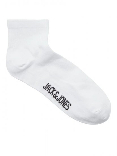 Jack & Jones Leon Тенис чорапи Бял 3-pack - Бельо & Бански шорти - Мъжко бельо големи размери