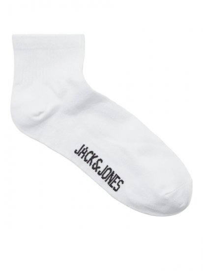 Jack & Jones Leon Тенис чорапи Бял 3-pack - Бельо & Бански шорти - Мъжко бельо големи размери