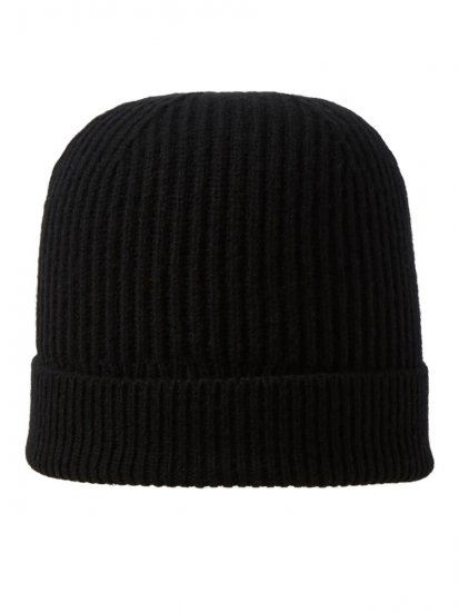 Jack & Jones Leo Плетена шапка Черно - Плетени шапки - 