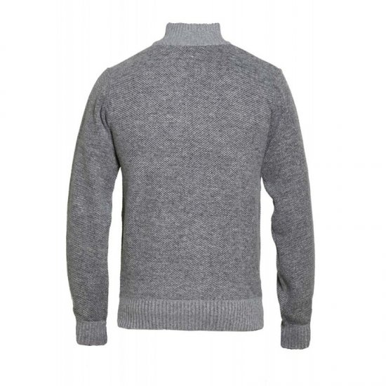 D555 Zane Sweater Grey - Суичъри & cуичъри с качулка - мъжки суичъри големи размери