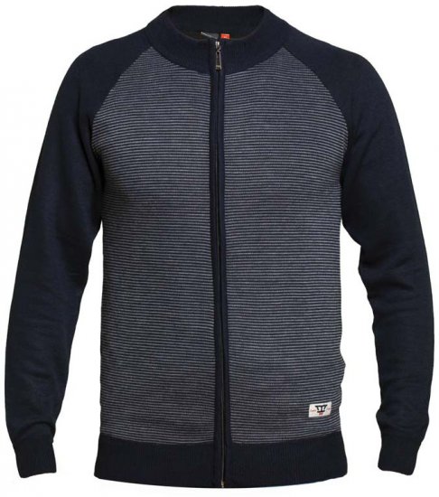 D555 Tanner Sweater Navy - Суичъри & cуичъри с качулка - мъжки суичъри големи размери