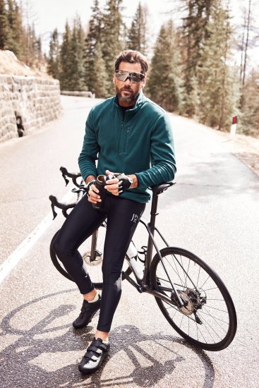 JP1880 Jay-Pi Cycling Pants Black - Спортни дрехи & Връхно облекло - мъжки спортни екипи големи размери