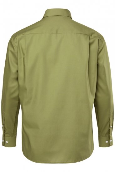 JP1880 Shirt Business Long Sleeve Green - Ризи - мъжки ризи големи размери