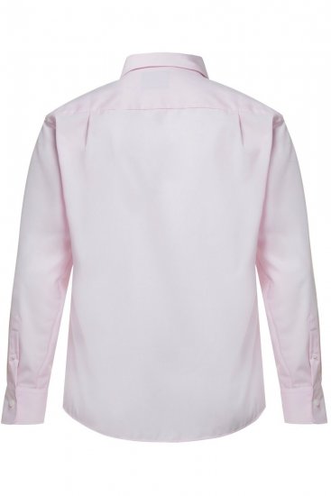 JP1880 Shirt Business Long Sleeve Pink - Ризи - мъжки ризи големи размери