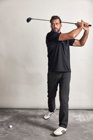 JP1880 Jay-Pi Golf Polo Shirt Black - Спортни дрехи & Връхно облекло - мъжки спортни екипи големи размери