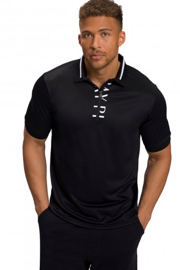 JP1880 Jay-Pi Golf Polo Shirt Black - Спортни дрехи & Връхно облекло - мъжки спортни екипи големи размери