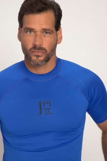 JP1880 Jay-Pi Short Sleeve Swim Shirt Blue - Бельо & Бански шорти - Мъжко бельо големи размери