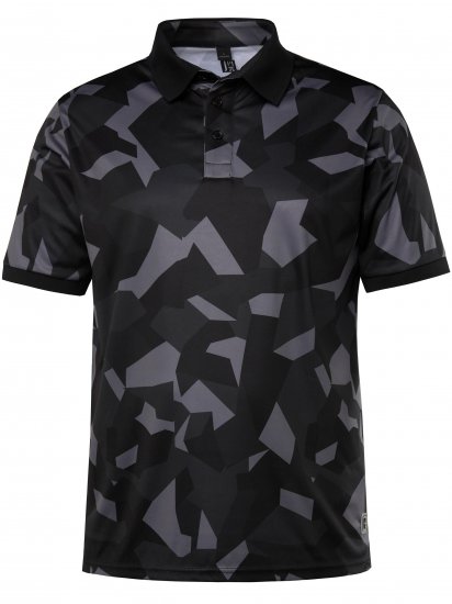 Jay-Pi QuickDry Golf Polo Shirt Camouflage Black - Спортни дрехи & Връхно облекло - мъжки спортни екипи големи размери