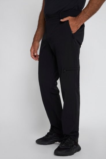 JP1880 Jay-Pi Flexnamic QuickDry Trekking Pants Black - Спортни дрехи & Връхно облекло - мъжки спортни екипи големи размери