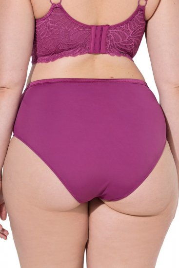 Ulla Popken 811602 Бикини с дантела Тъмнолилаво - Бикини - 