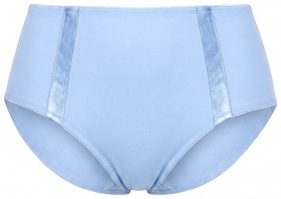 Ulla Popken 815268 Бикини на райе Светлосиньо - Бикини - 