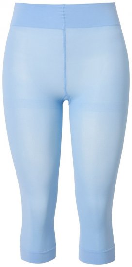 Ulla Popken 815580 Чорапогащник 3/4 без ходило със защита на бедрата 80 den Светлосиньо - Чорапогащници & чорапи - 