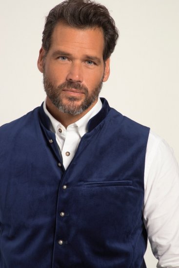 JP1880 Velvet Vest Traditional Blue - Празнично облекло - Празнично облекло – За да празнувате стилно и удобно