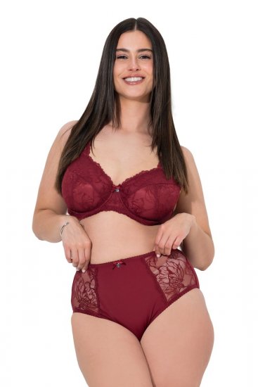 Ulla Popken 822864 Бикини с дантела Лилаво - Бикини - 