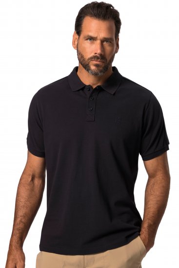 JP1880 Jay-Pi Flexnamic Pique Golf Polo Shirt Dark Navy - Спортни дрехи & Връхно облекло - мъжки спортни екипи големи размери