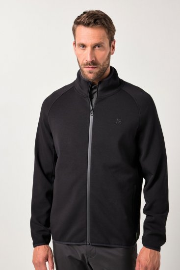 JAY-PI FLEXNAMIC® Golf Sweat Jacket with Zipper Black - Спортни дрехи & Връхно облекло - мъжки спортни екипи големи размери