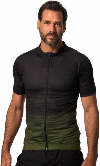 JP1880 Jay-Pi Flexnamic QuickDry Cycling Jersey Black - Спортни дрехи & Връхно облекло - мъжки спортни екипи големи размери