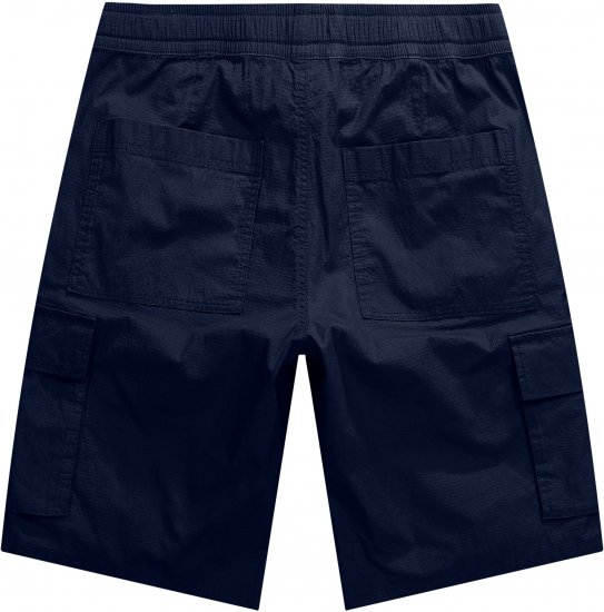 JP1880 Jay-Pi Flexnamic Bermuda Cargo Shorts Navy Blue - Спортни дрехи & Връхно облекло - мъжки спортни екипи големи размери